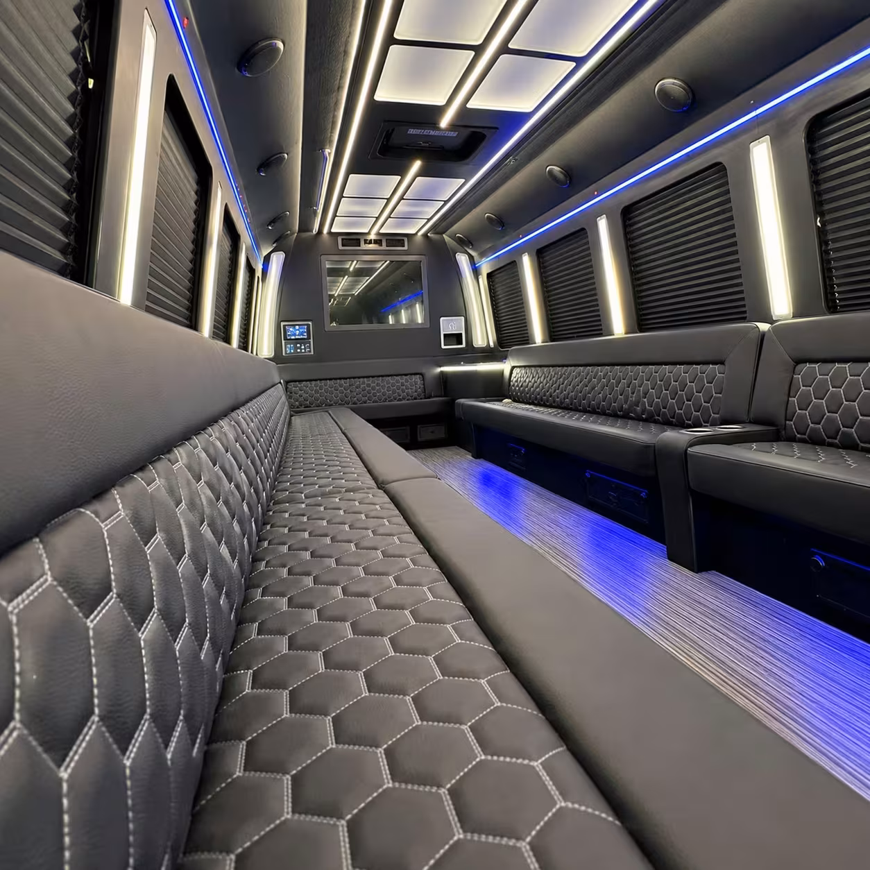 party bus interior
