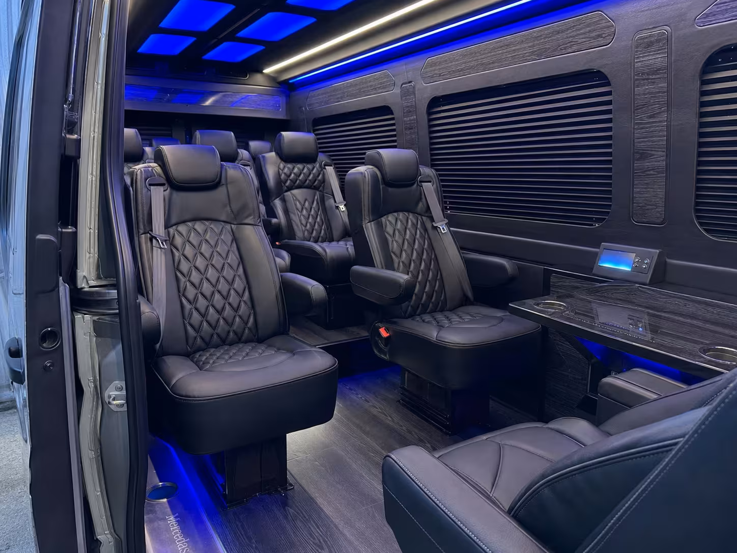 sprinter van transportation for groups and events across san marcos