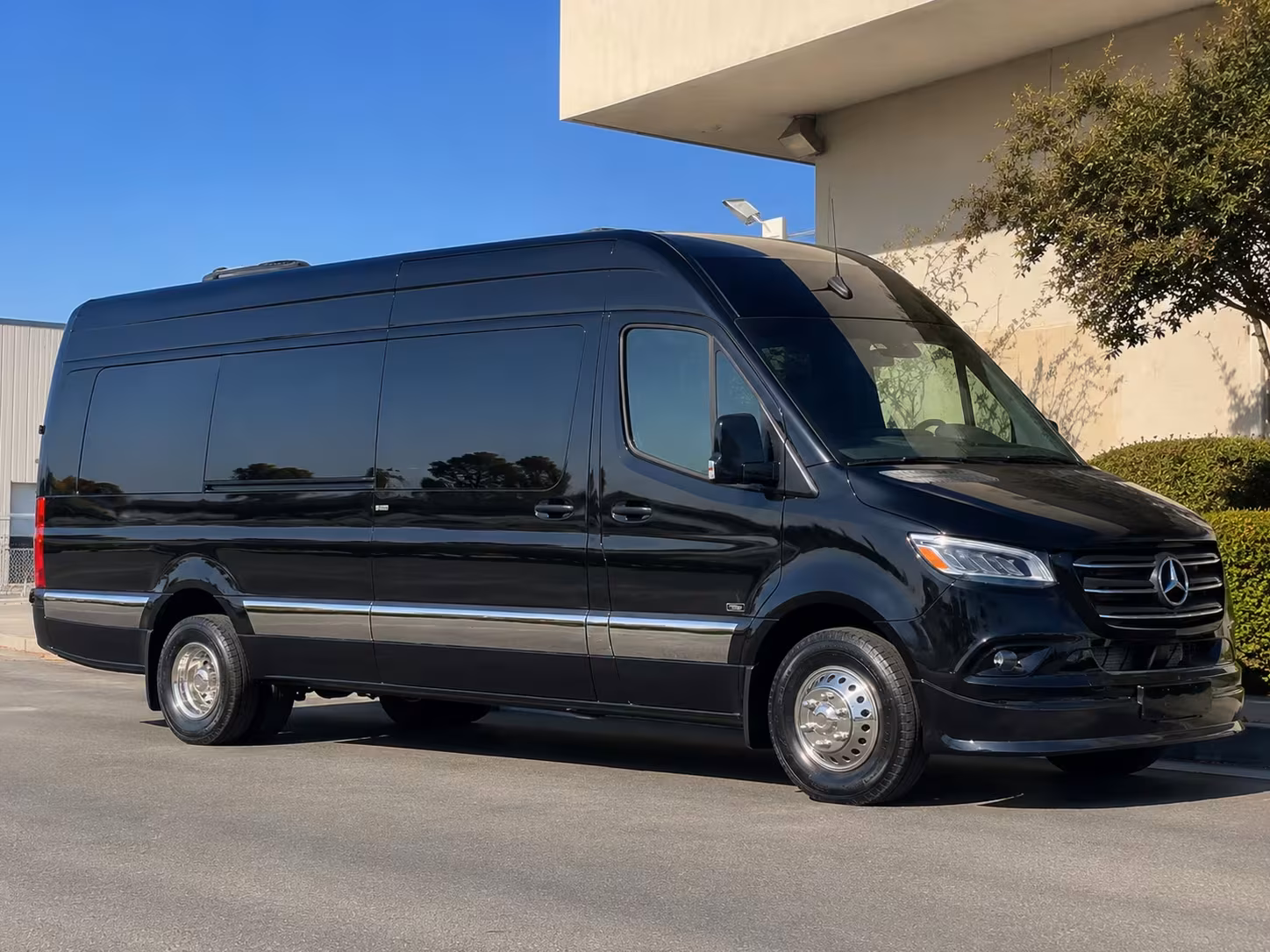 sprinter van with driver
